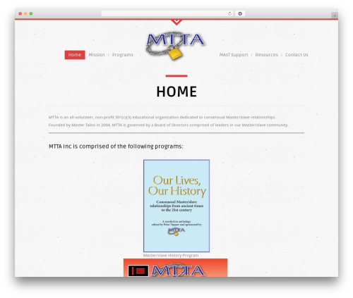 Queed WordPress theme - mtta.info
