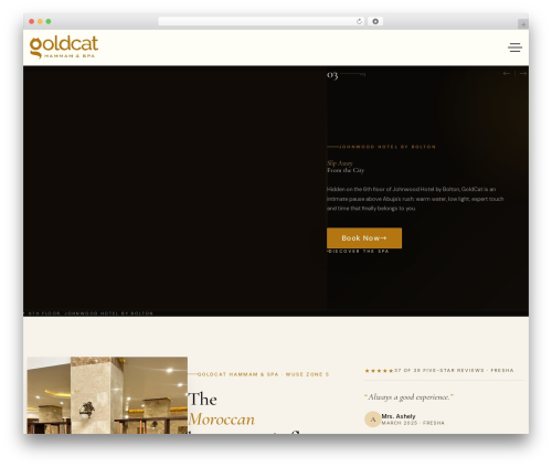 Serava WordPress theme - goldcatspa.com Serava WordPress theme - goldcatspa.com