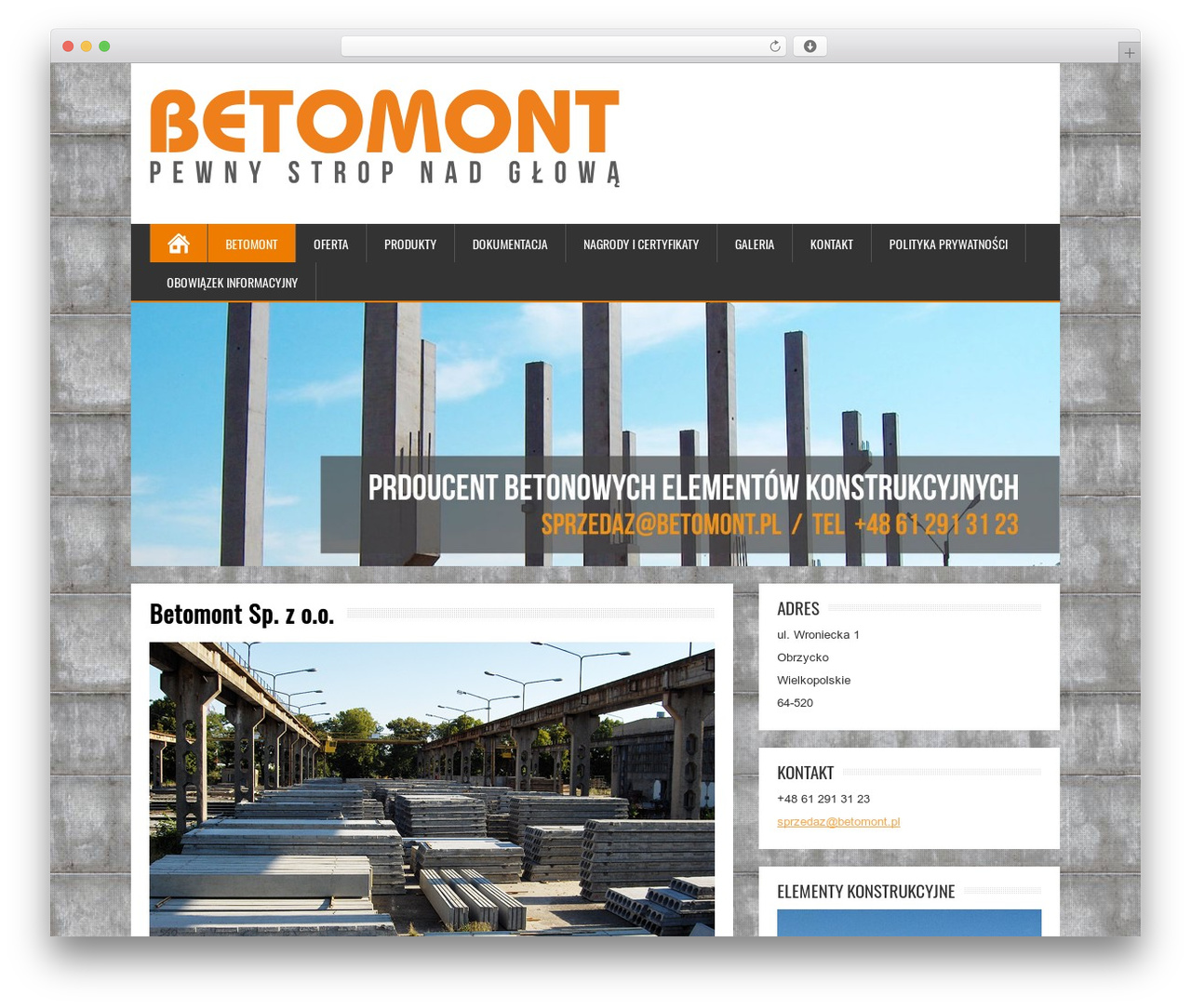 Theme WordPress BrickYard - betomont.pl