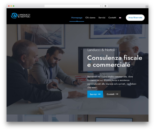 Theme WordPress Corzo - landuccinottoli.com