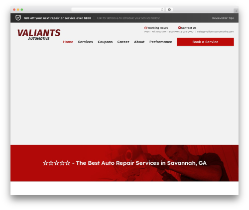 Theme WordPress FixLab - valiantsautomotive.com