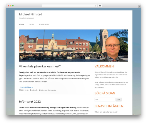 Tiny Framework WordPress theme - blogg.nimstad.se Tiny Framework WordPress theme - blogg.nimstad.se