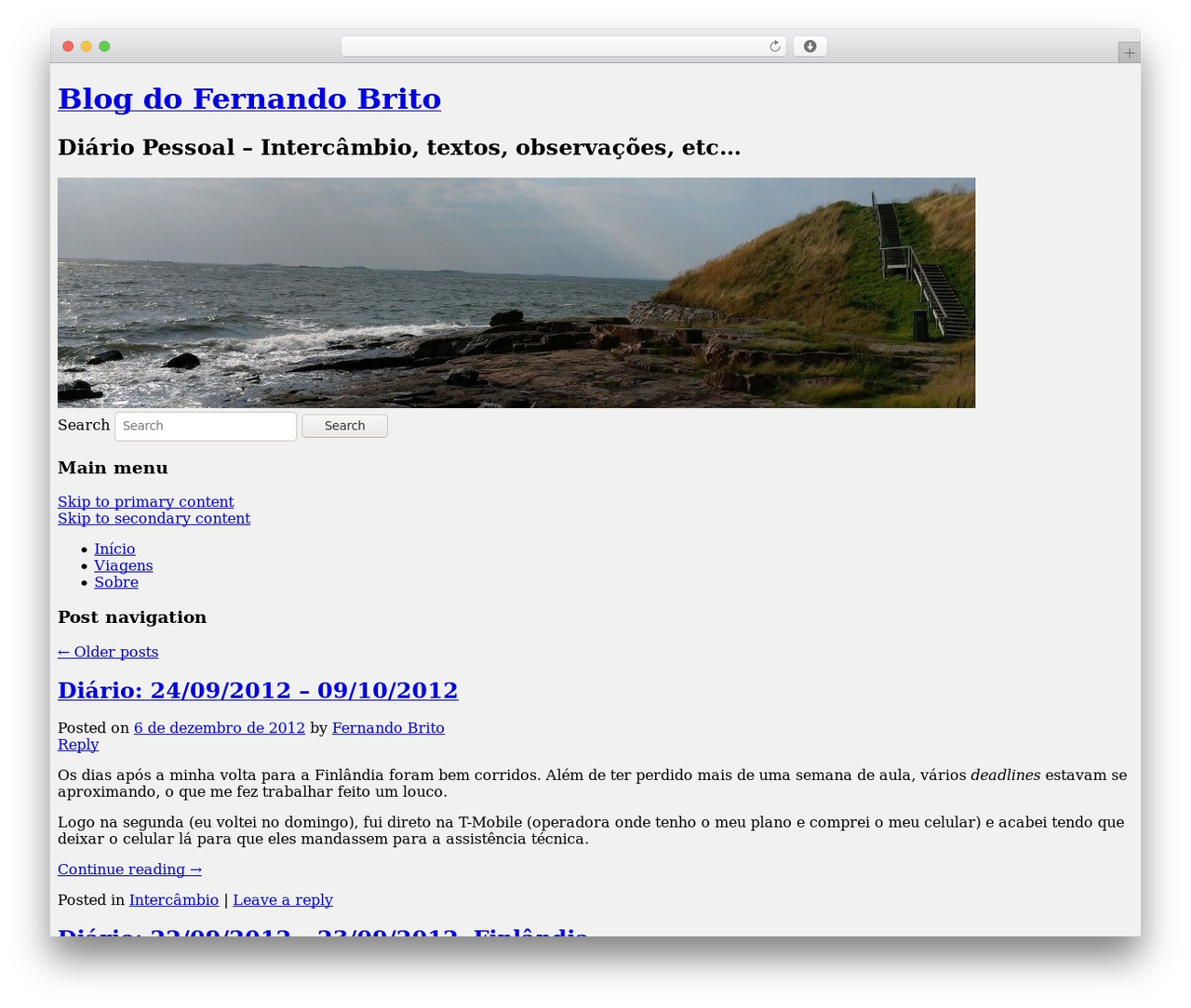 WordPress Default WordPress website theme - blog.fernandobrito.com WordPress Default WordPress website theme - blog.fernandobrito.com