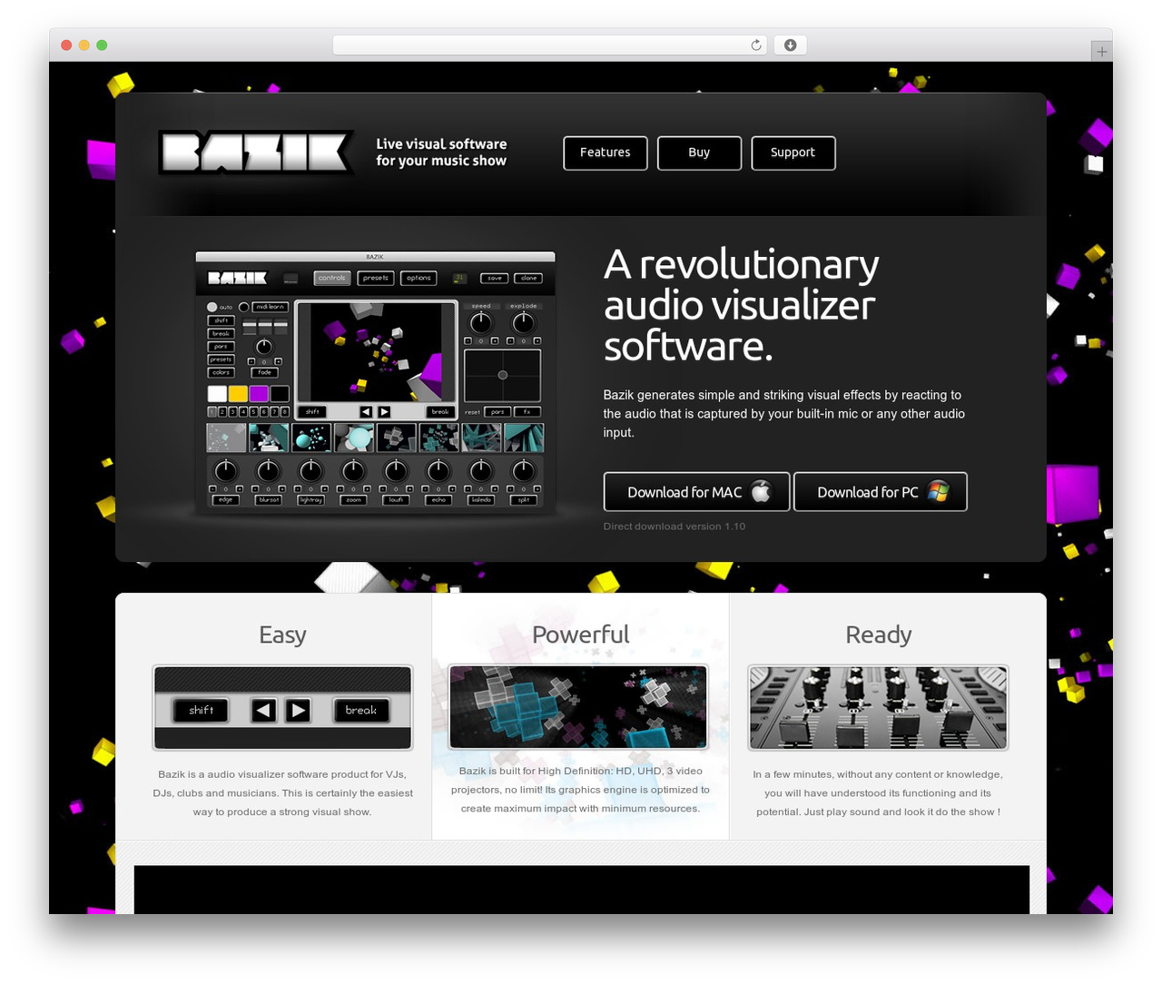 WordPress theme Alpha - bazik-vj.com