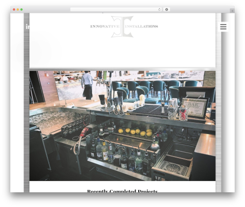 WordPress theme Pro - innovative-installations.com