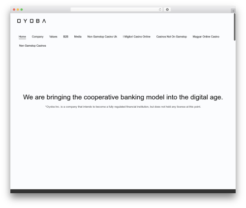 WP theme Stratus - Child Theme - oyoba.net