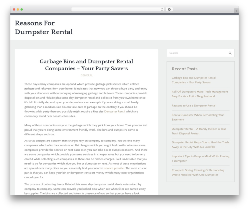Best WordPress theme Sentio - ehttp.cc