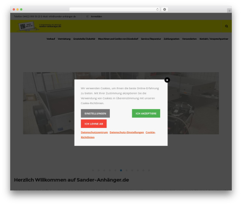 Dfd extensions WordPress plugin - sander-anhaenger.de