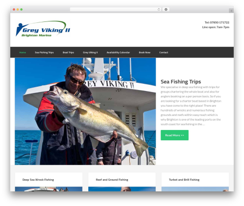 Genesis club pro WordPress plugin - brightoncharterfishing.co.uk