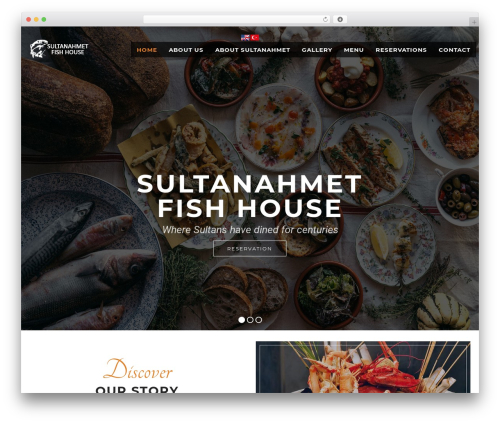 Fable WordPress theme design - sultanahmetfishhouse.com