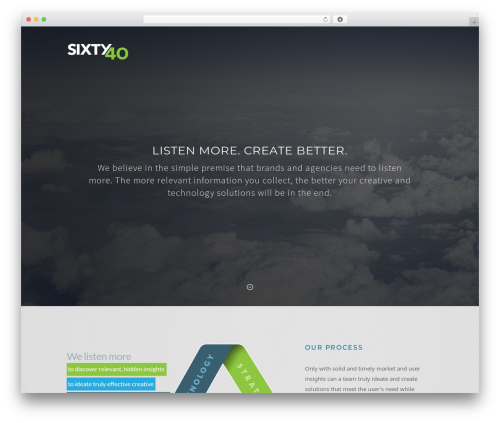 Fayce WordPress theme - blog.agencysixty40.com