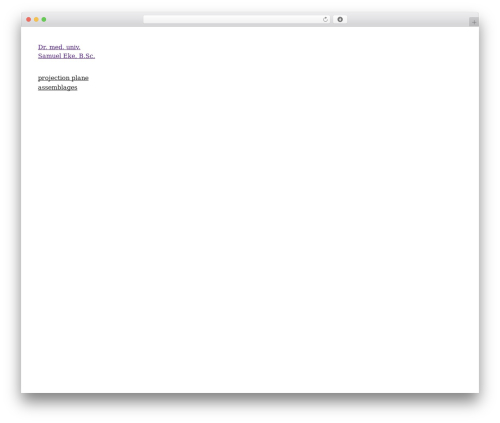 indice theme WordPress - samueleke.com