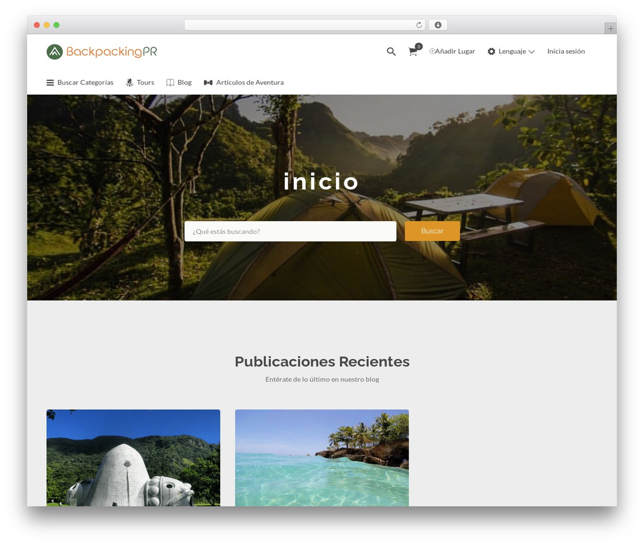 Listify theme WordPress - backpackingpr.com Listify theme WordPress - backpackingpr.com