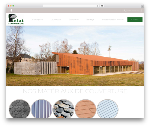 Theme BMS WordPress website theme - couverture-pelat.fr