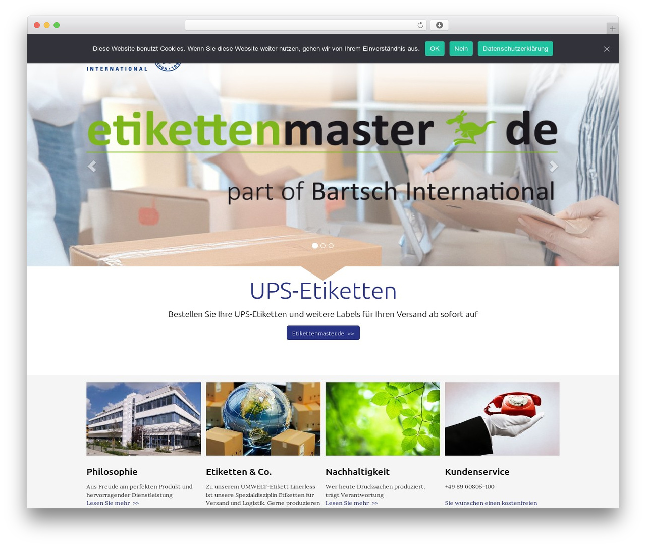 Theme WordPress Bartsch - bartsch.de