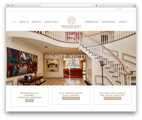 Theme WordPress Divi - beaconhillestatesales.com