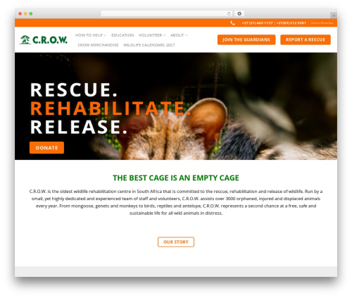 WordPress theme Crow - crowkzn.co.za
