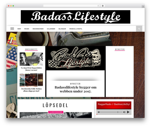 Theia post slider WordPress plugin - badasslifestyle.se