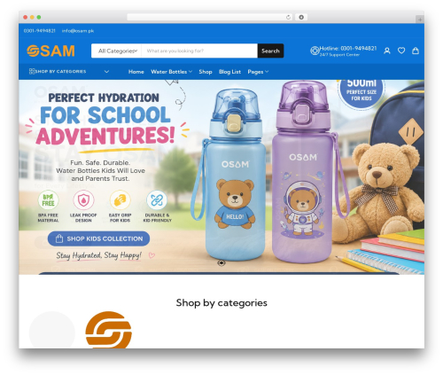 WordPress theme Modave - osam.pk