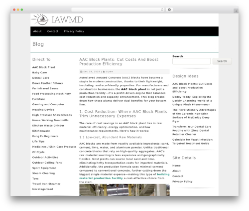 WP theme EzyReader - iawmd.com WP theme EzyReader - iawmd.com