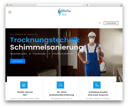 Boldman WordPress theme - wasa-tec.eu