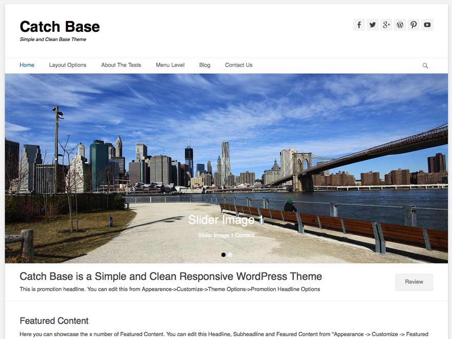 Catch Base Child Theme WordPress theme Catch Base Child Theme WordPress theme