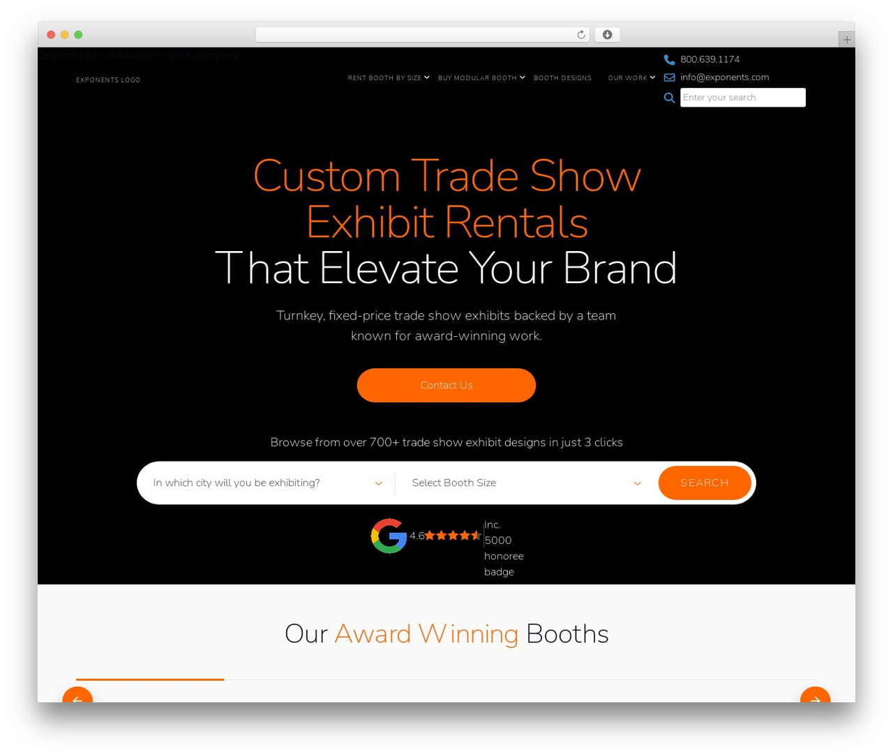 Exponents WordPress theme - www.exponents.com