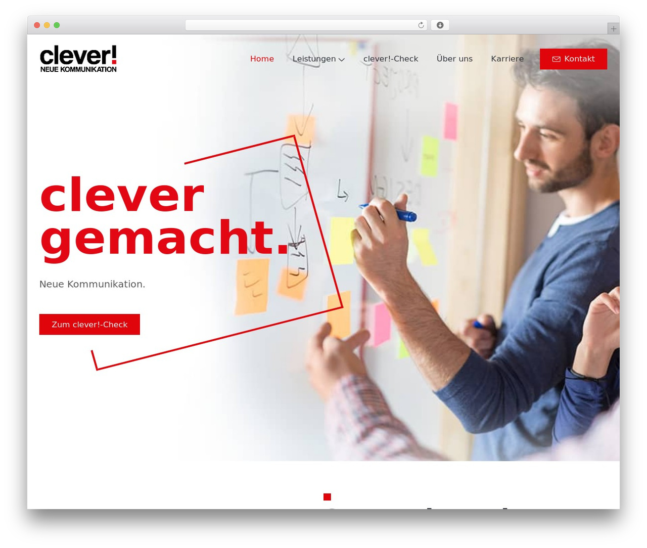 Leverage Child WordPress theme - clever-gemacht.net