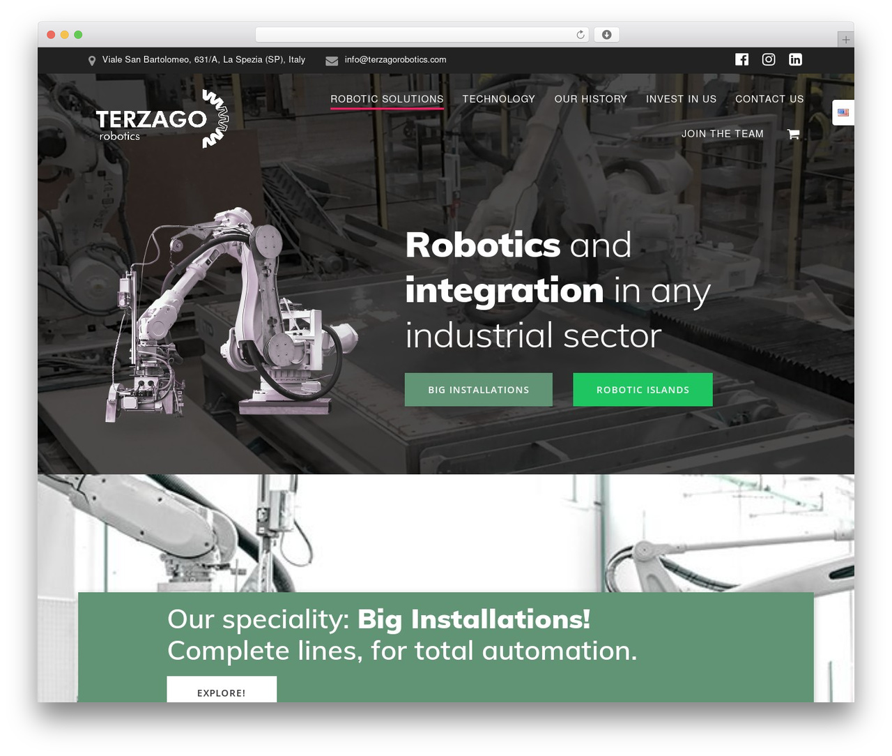 Mesmerize PRO theme WordPress - terzagorobotics.com