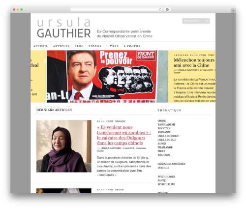 Sight theme WordPress - ursulagauthier.fr