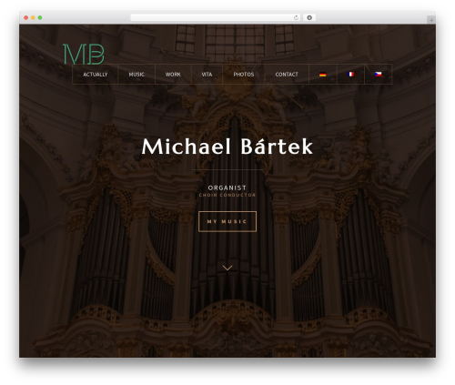 Theme WordPress Bartek - michael-bartek.org