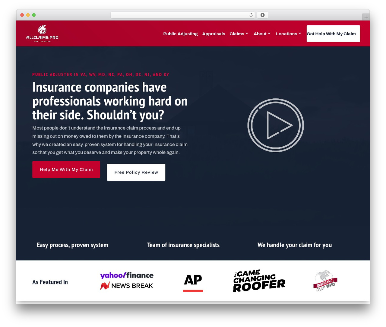 Theme WordPress Divi Child By Enable - allclaimspro.com
