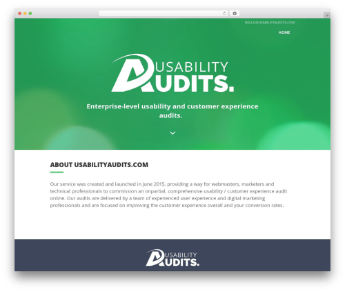 Theme WordPress Prototype - usabilityaudits.com