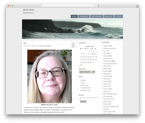 Theme WordPress SeaShore - suzysays.net