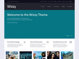 Theme WordPress Wizzy by Grand Pixels