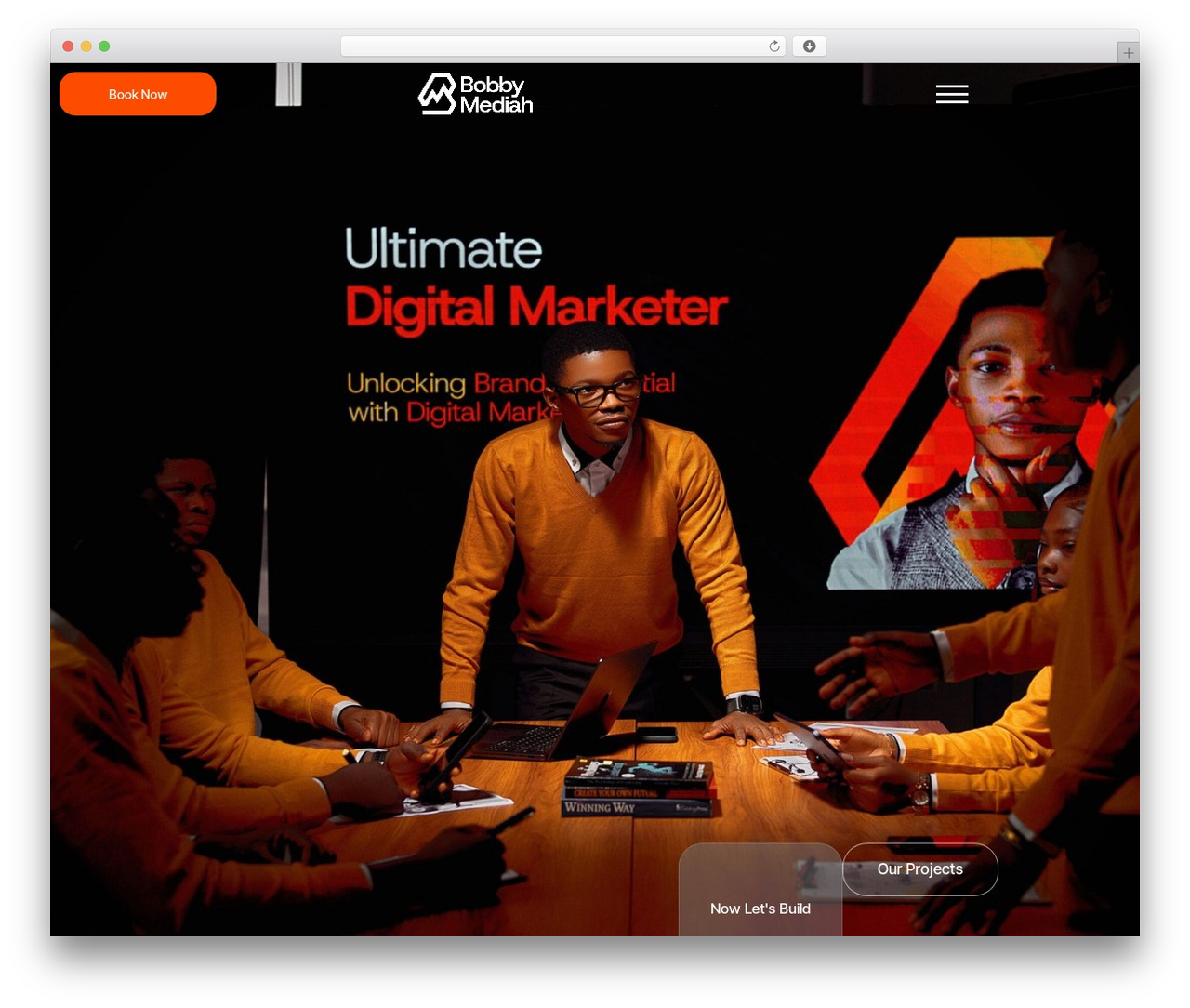 WordPress theme Hello Elementor - bobbymediah.com