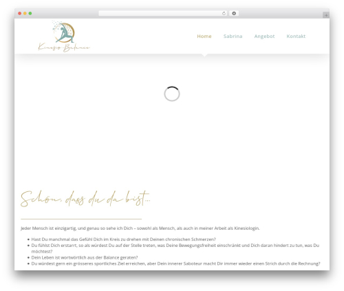 WordPress theme Avada - kinesio-balance.ch