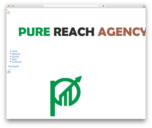 WordPress theme Morat - purereachagency.com