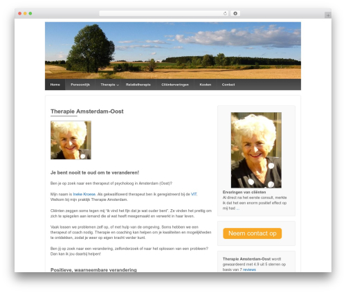 WordPress theme Responsive Pro - therapietherapie-amsterdam.com