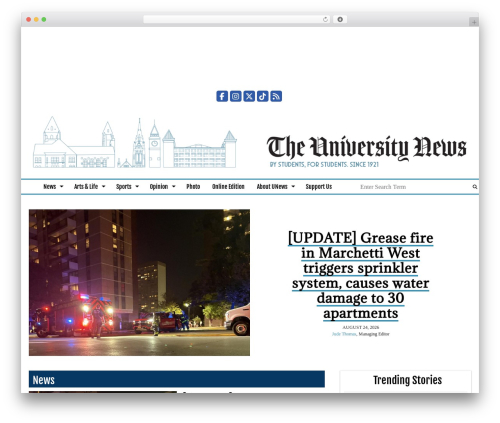 Sno donate WordPress plugin - unewsonline.com