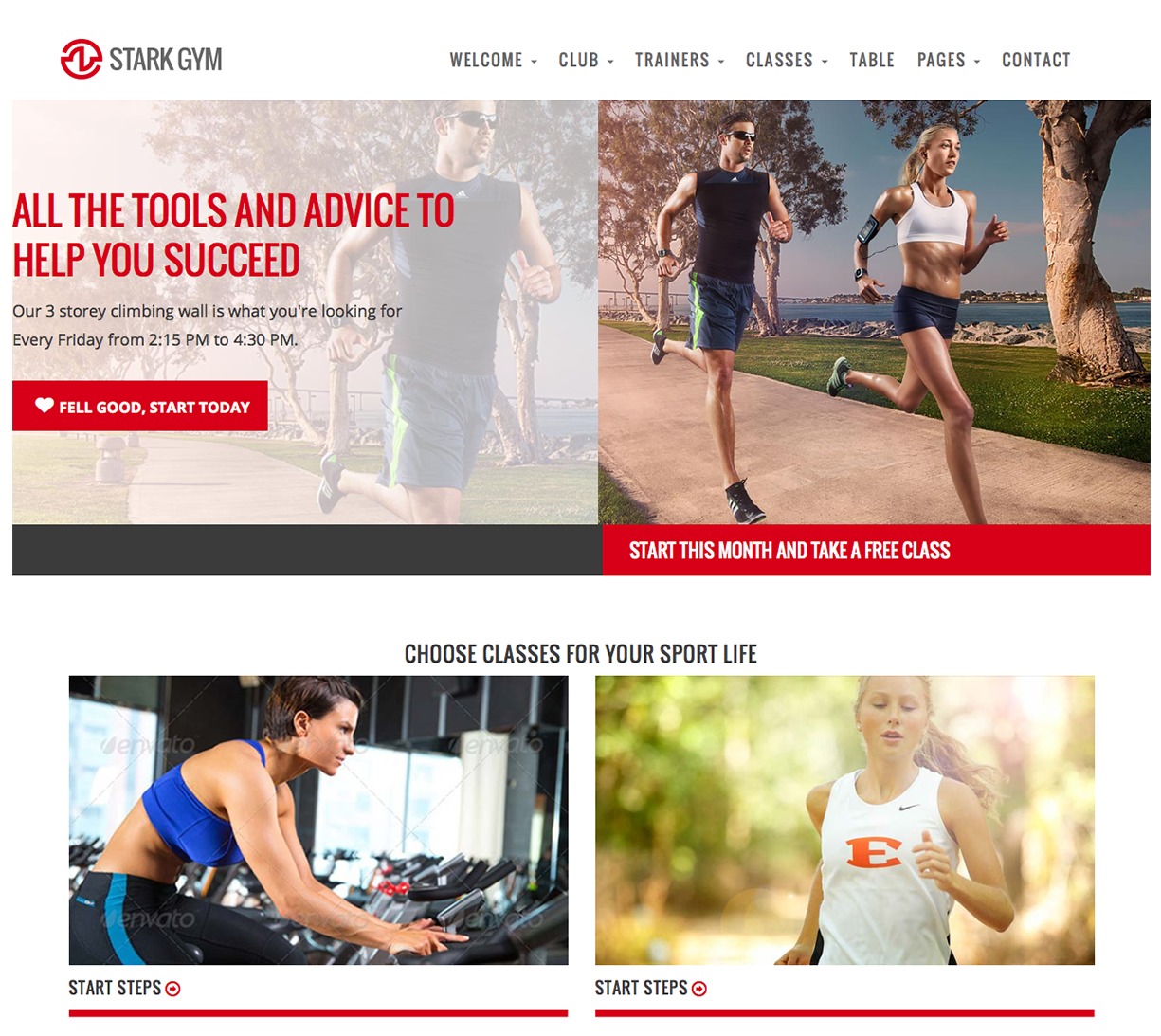 WP theme Stark WordPress Theme by CoralixThemes