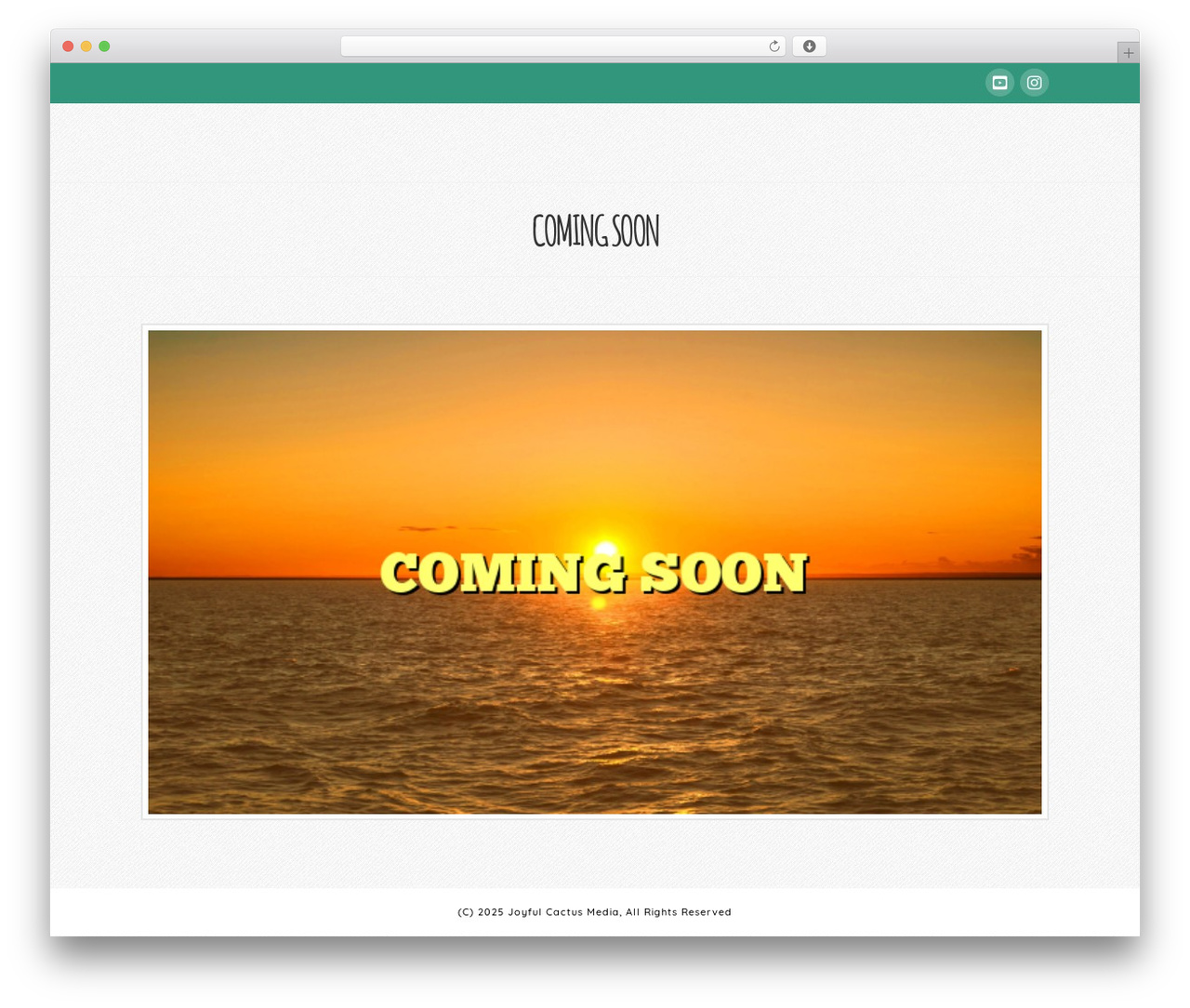 X WordPress theme design - joyfulcactus.com
