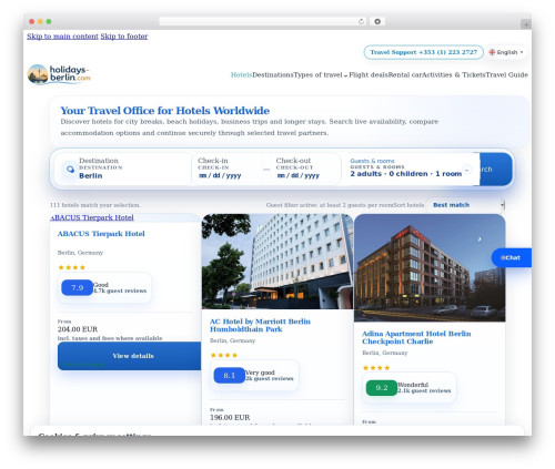 Bm24 cookie consent WordPress plugin - holidays-berlin.com