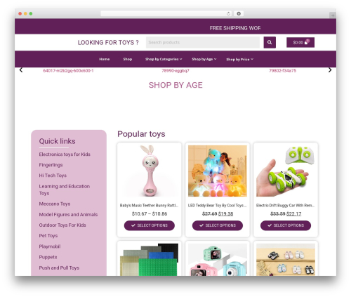 Alidswoo WordPress plugin - toysferry.com