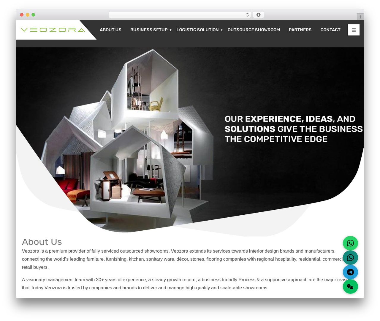 Contra theme WordPress - veozora.com