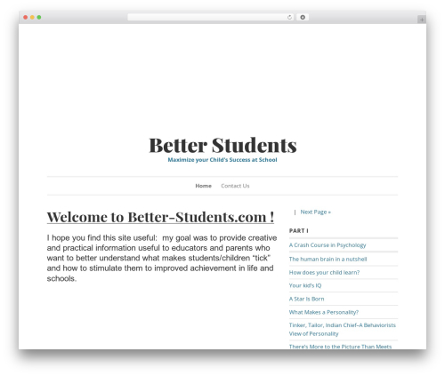 Daniela WordPress theme - better-students.com Daniela WordPress theme - better-students.com