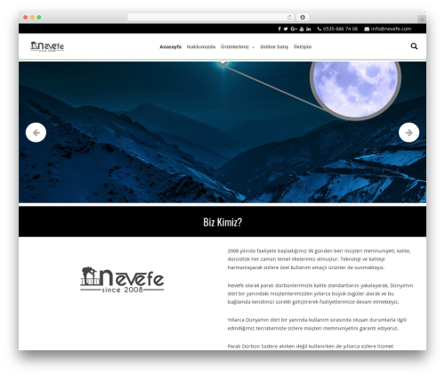 LEVELUP theme WordPress - nevefe.com
