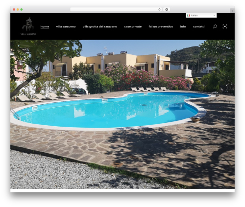 Overton WordPress website theme - grottadelsaraceno.com