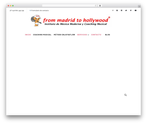 WordPress theme Pointe - fmth.es