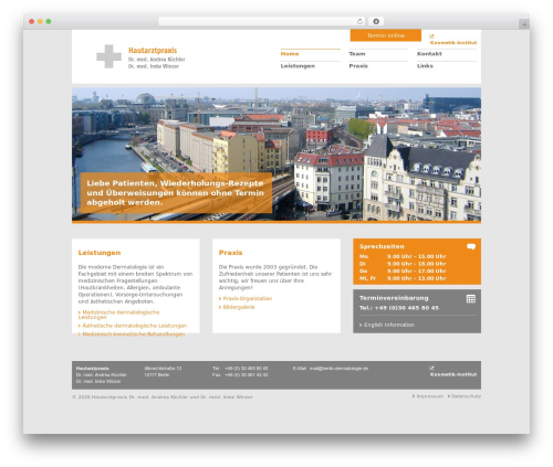 Bones WordPress theme design - berlin-dermatologie.de Bones WordPress theme design - berlin-dermatologie.de
